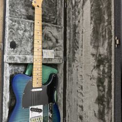 Yes Still For Sale ! Fender Telecaster Player Blue Electric Guitar 