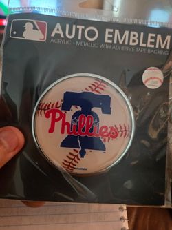 Brand new phillies auto emblem
