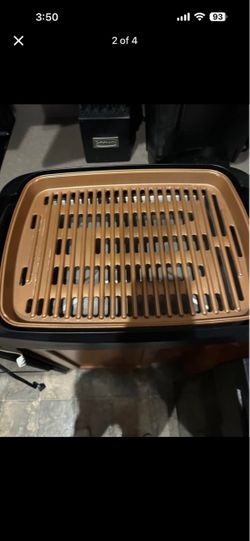 Indoor Electric Grill with Copper Grill Plate