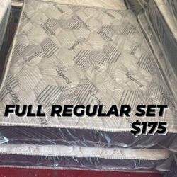 Full Regular Mattress Set 