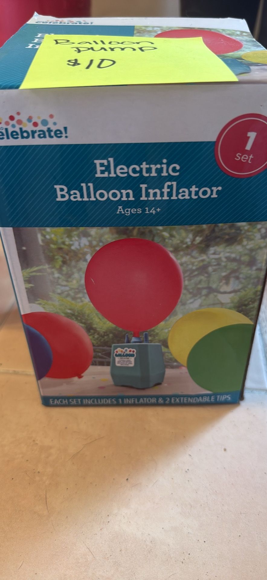 Electric Balloon Inflator
