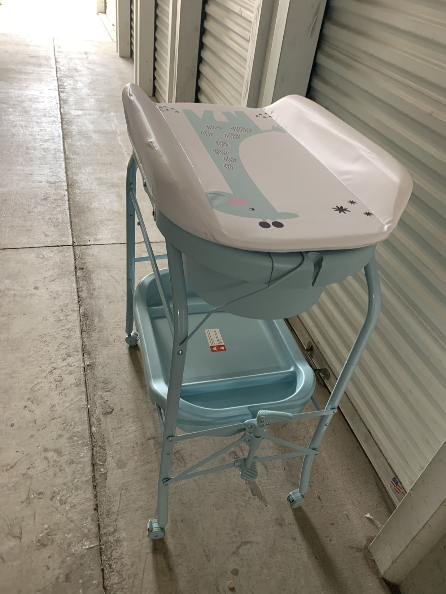 Baby Bathtub, Changing Table 