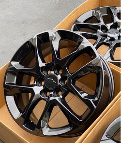 18” Chevy Traverse factory rims gloss black new wheels