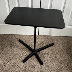 Black Adjustable Table – Perfect for Projectors & More