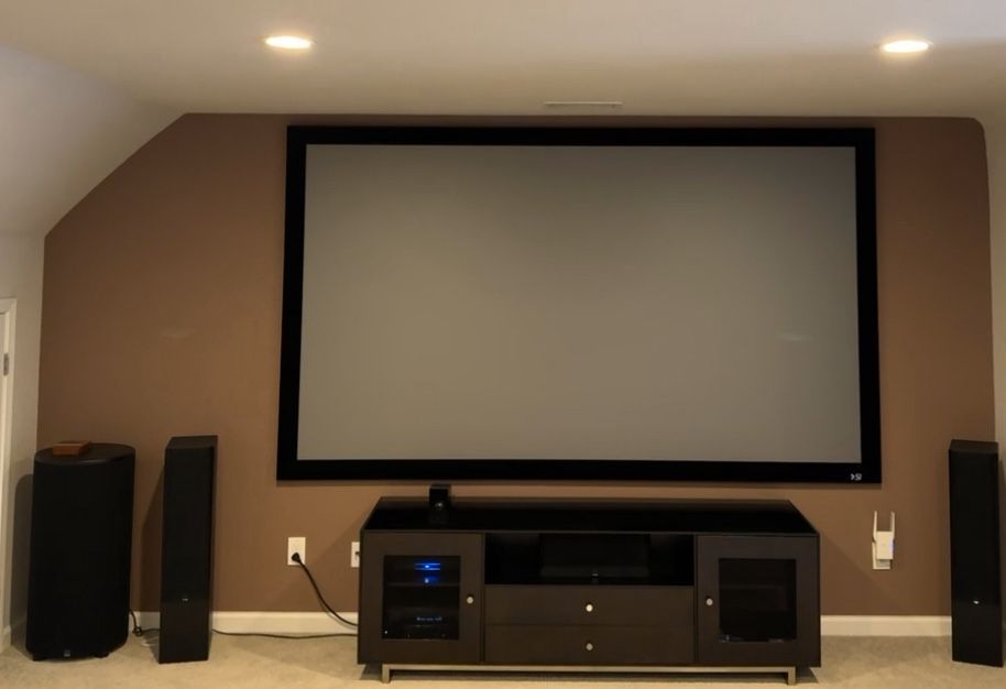 120 Inch Movie Screen - Ambient light Rejecting
