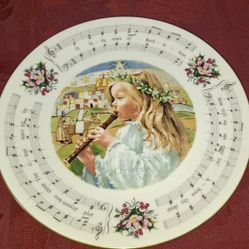 Royal Doulton Little Town Of Bethlehem 1985 Christmas Carol Collector Plate T3A054