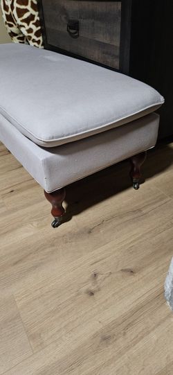 Bench With Small Wheels