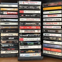 Rap Hip Hop Music Cassette Tapes