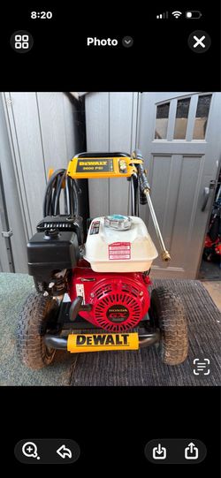 Dewalt pressure washer