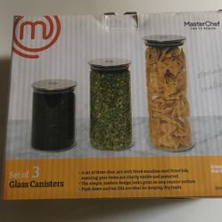 New 3 Piece Canisters