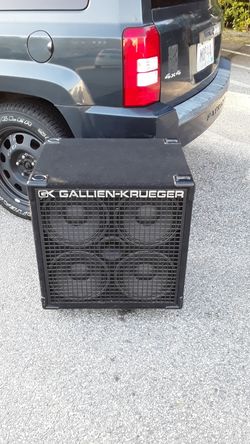 GK Deep bass 4x10 punchy 350 firm..see Mote