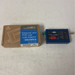 Veracity VHW-HWPS-B 100Mbit/s Internal Network Media Converter - Blue