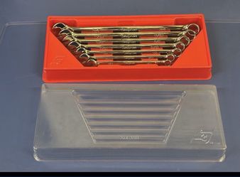Snap-on Tools 7 pc 12-Point SAE Flank DriveR Long Combination Wrench Set (3/8-3/4")