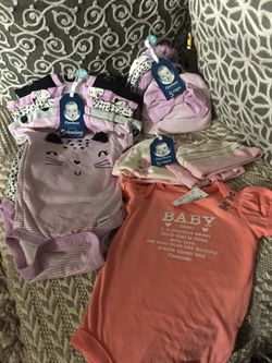 Brand New 0-6M Gerber Baby Clothes Lot