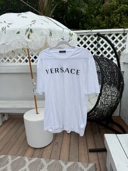 Versace Embroidered Mens t-shirt, men’s size large