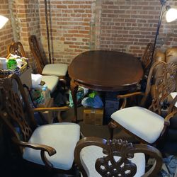 Cherry Wood Dinette Set
