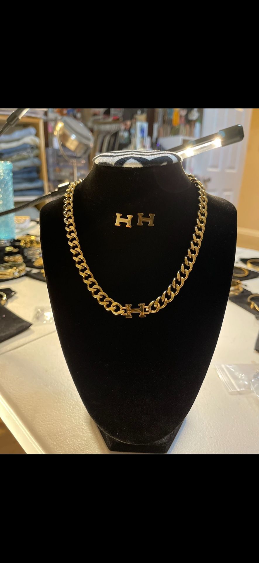 Set Earrings And Necklace