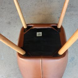 Western Classic Antique Faded Leather Chair