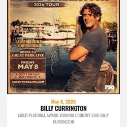 Billy Currington Tickets