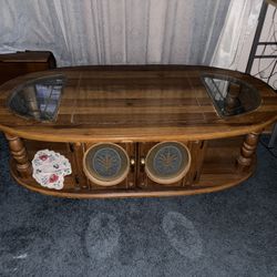 Vintage Center Floor Table