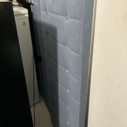 Full Size Blue Grey Bed Frame 