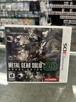 Metal Gear Solid Snake Eater - Nintendo 3DS