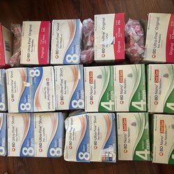 Ultra fine short pen needles