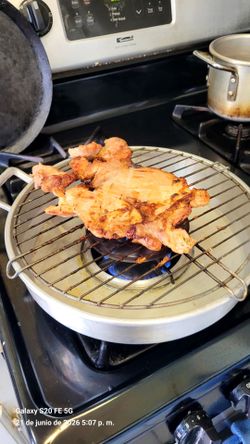 Asador para estufa