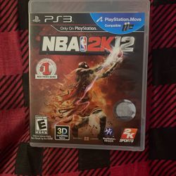 PS3 - NBA 2K12 Complete W/ Manual CIB Basketball Magic 32.  Very Good Condition