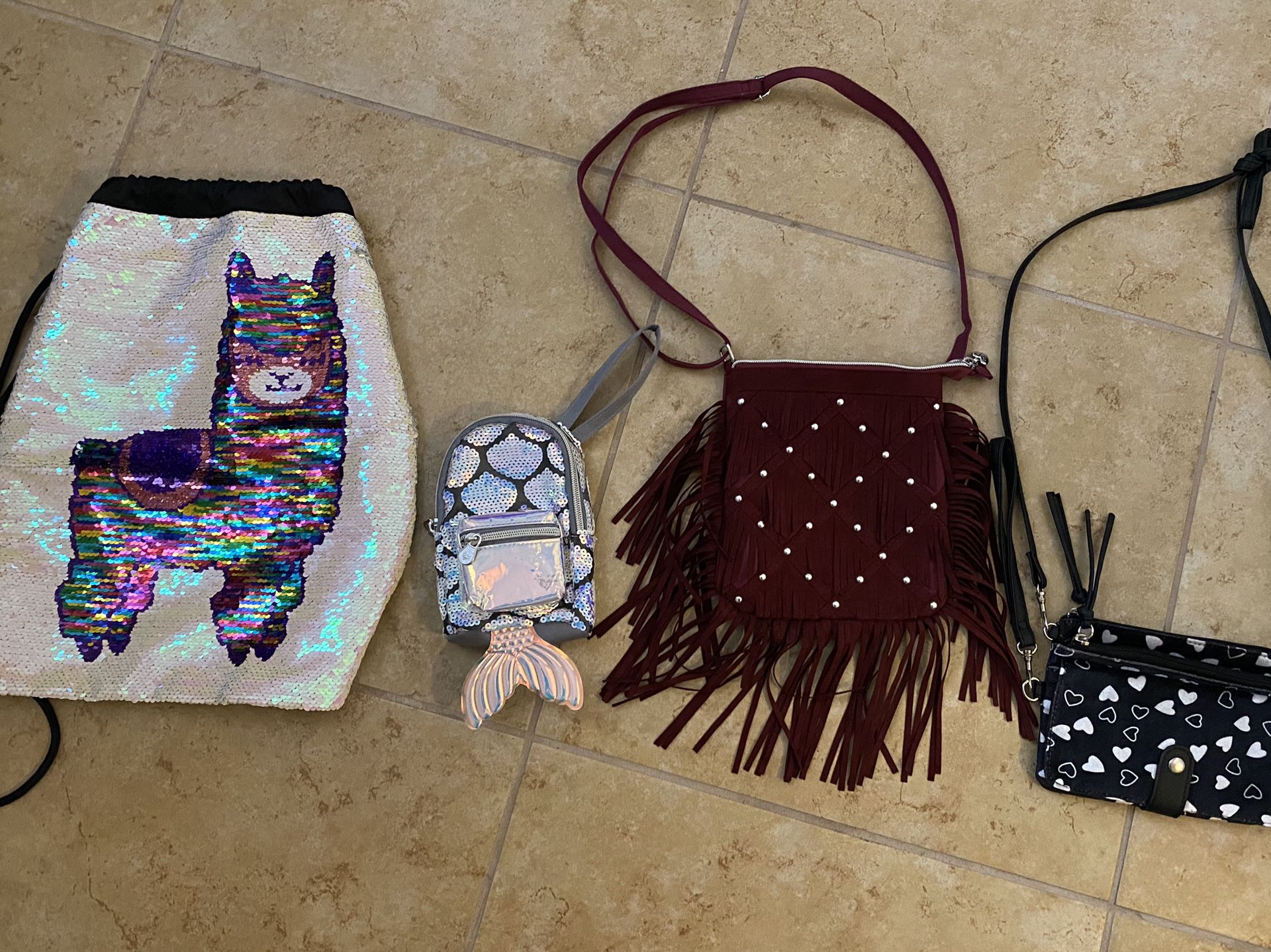 Girls purse lot - 4 bags
