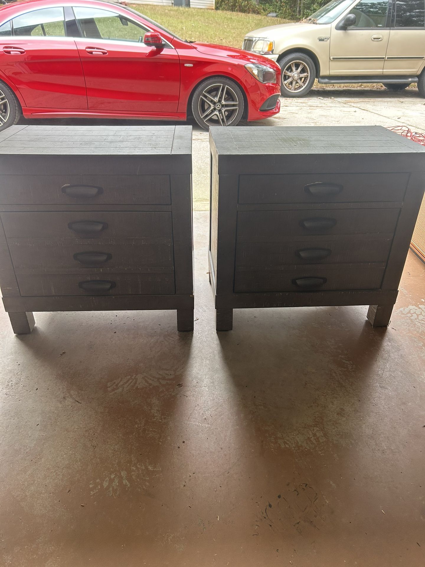 Grey night stands