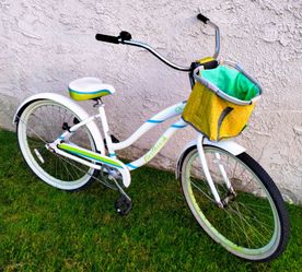Women's North rock OC 26" Beach cruiser bike bicicleta basket