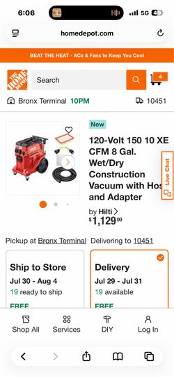 HILTI vacuum
