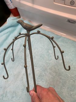 Vintage Metal jewelry holder