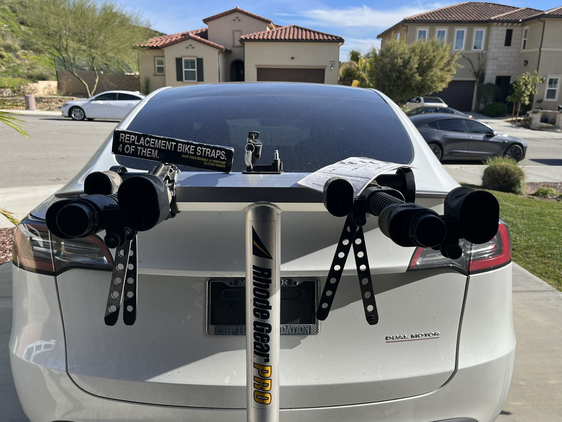 Rhode Gear Pro 6061 T6 Bike Rack Carrier Hitch Mount 1.25” 2”