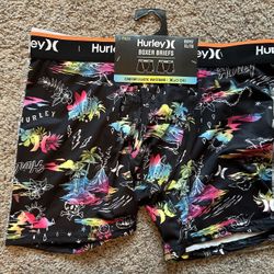 Boys Hurley Underwear New Xl