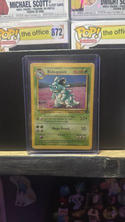 Nidoqueen Pokémon Card Base Set Holo
