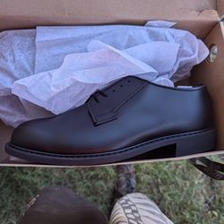 Leather Shoes By Capps Size 10d new In Box