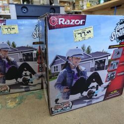 Razor Crazy Cart Shuffle , Kid‑Powered Drifting Go‑Kart – Ages 4+