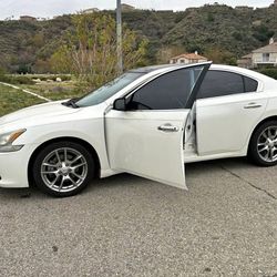 Nissan,máxima,white,