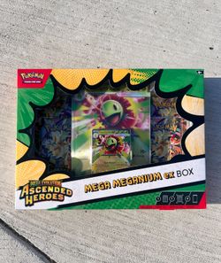 Ascended Heroes Mega Meganium ex Box