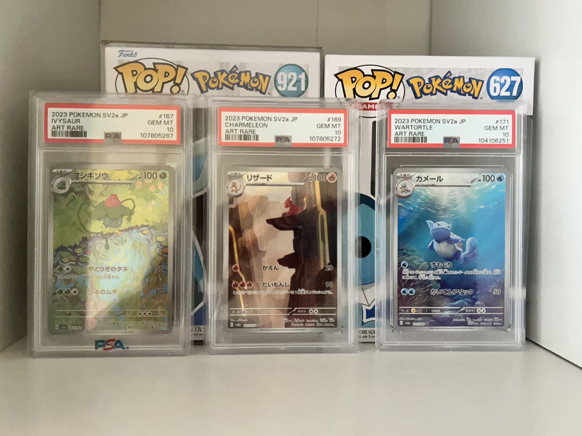 Japanese Pokemon Slabs
