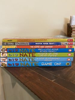 Big Nate, G. Stilton, And Pilkey Lot