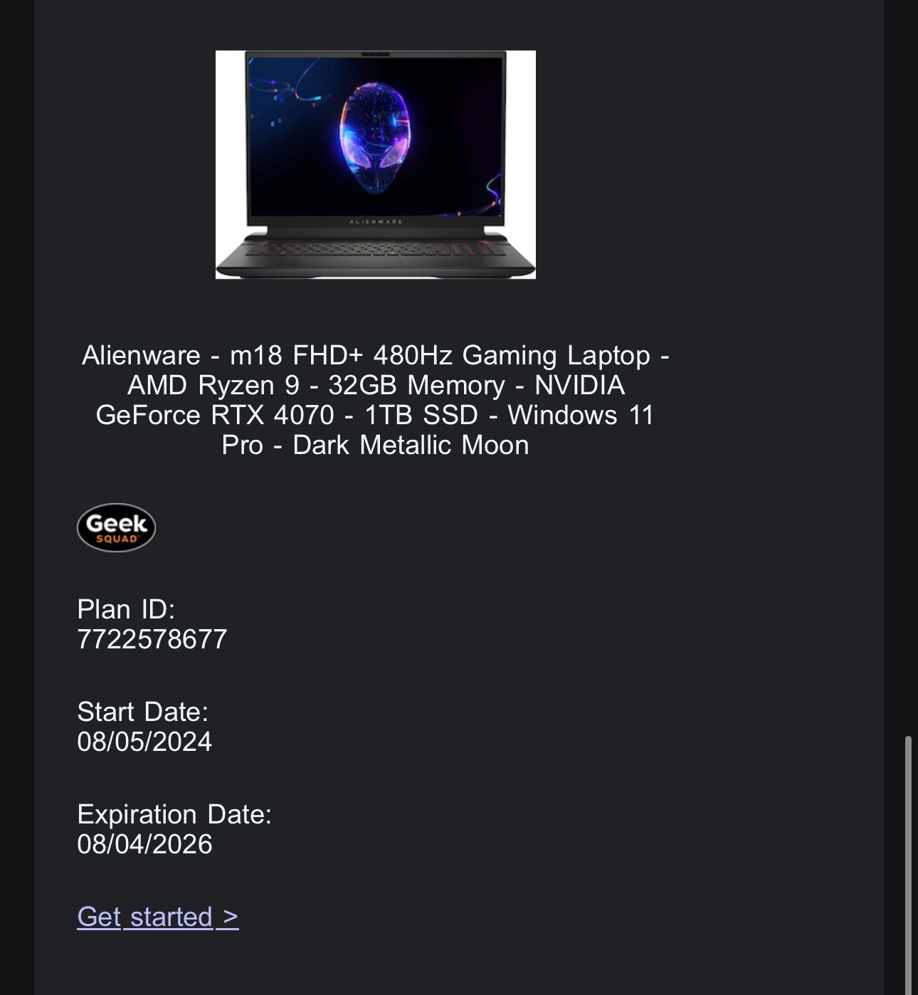 Alienware m18 480Hz Ryzen 9 / RTX 4070 / 32GB RAM / 1TB SSD + Xbox Controller + Cooling Fan