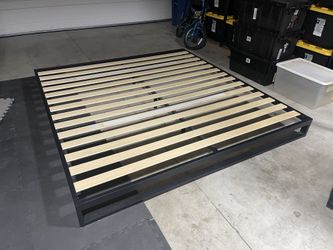 King Size Platform Bed Frame