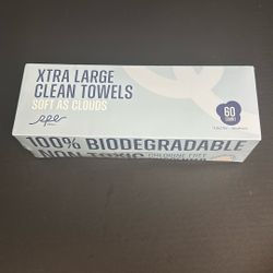 Xtra Large Clean Towels 60 Ct