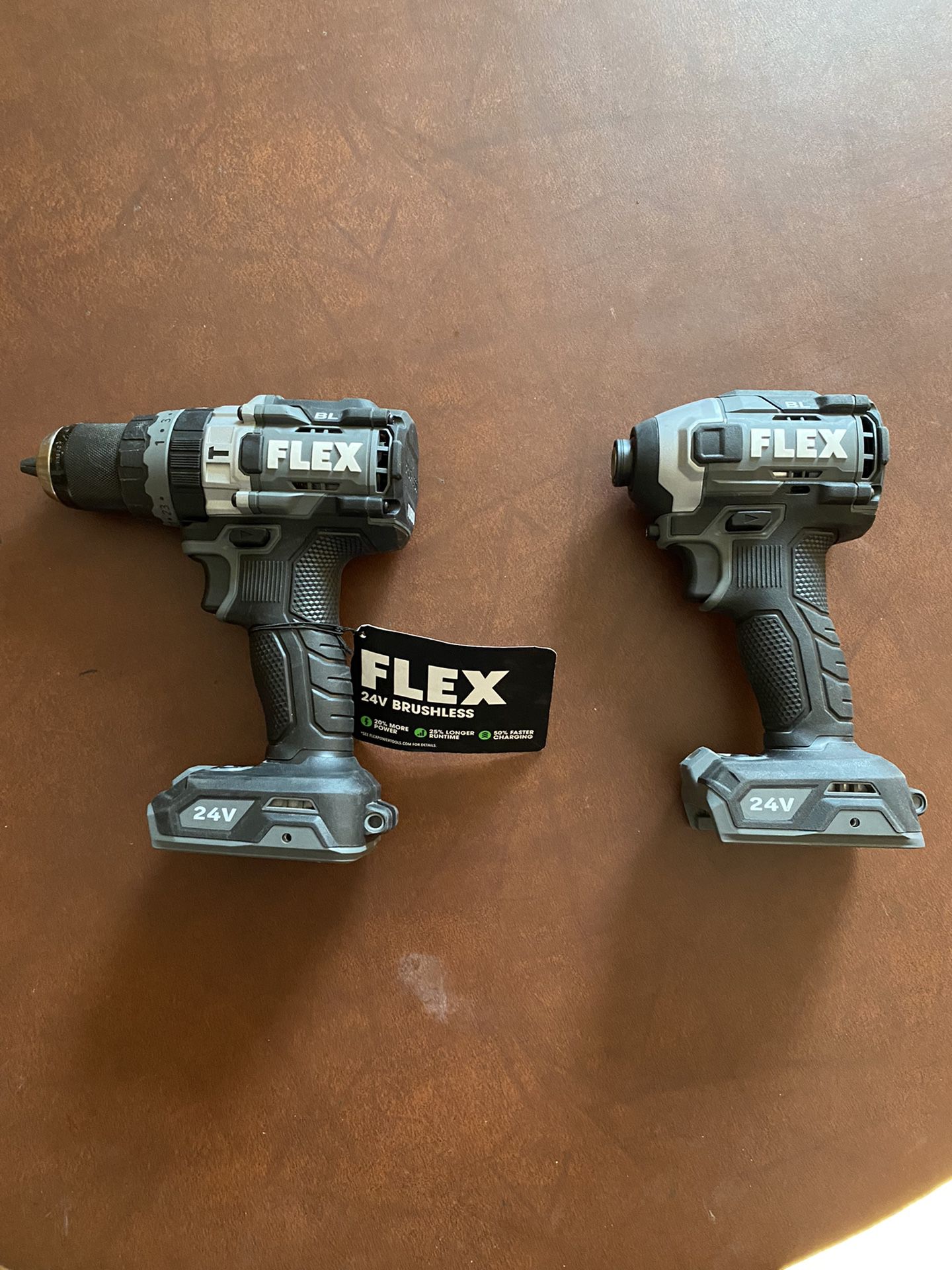 24V Flex Hammer Drill  &  24V Flex 1/4 Impact