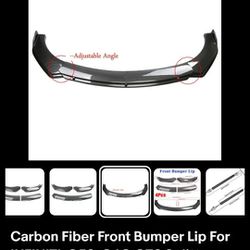 Carbon Fiber Front Bumper Lip