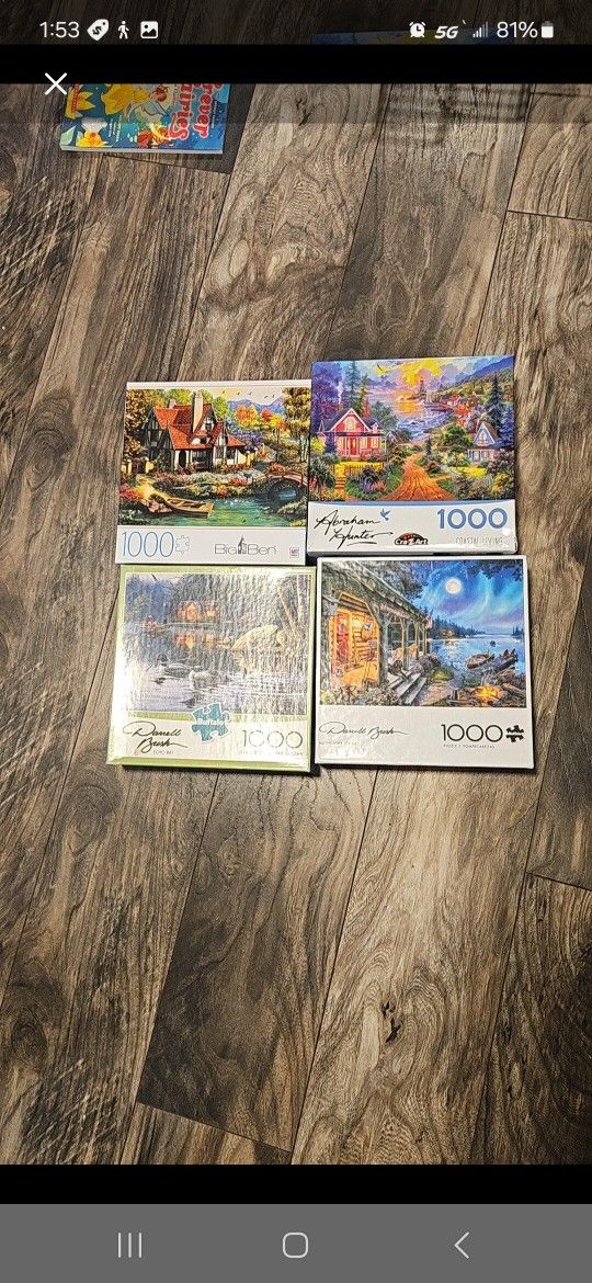 1000 Piece Puzzles