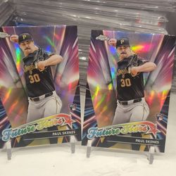 Paul Skenes Topps Chrome Rookie Pirates